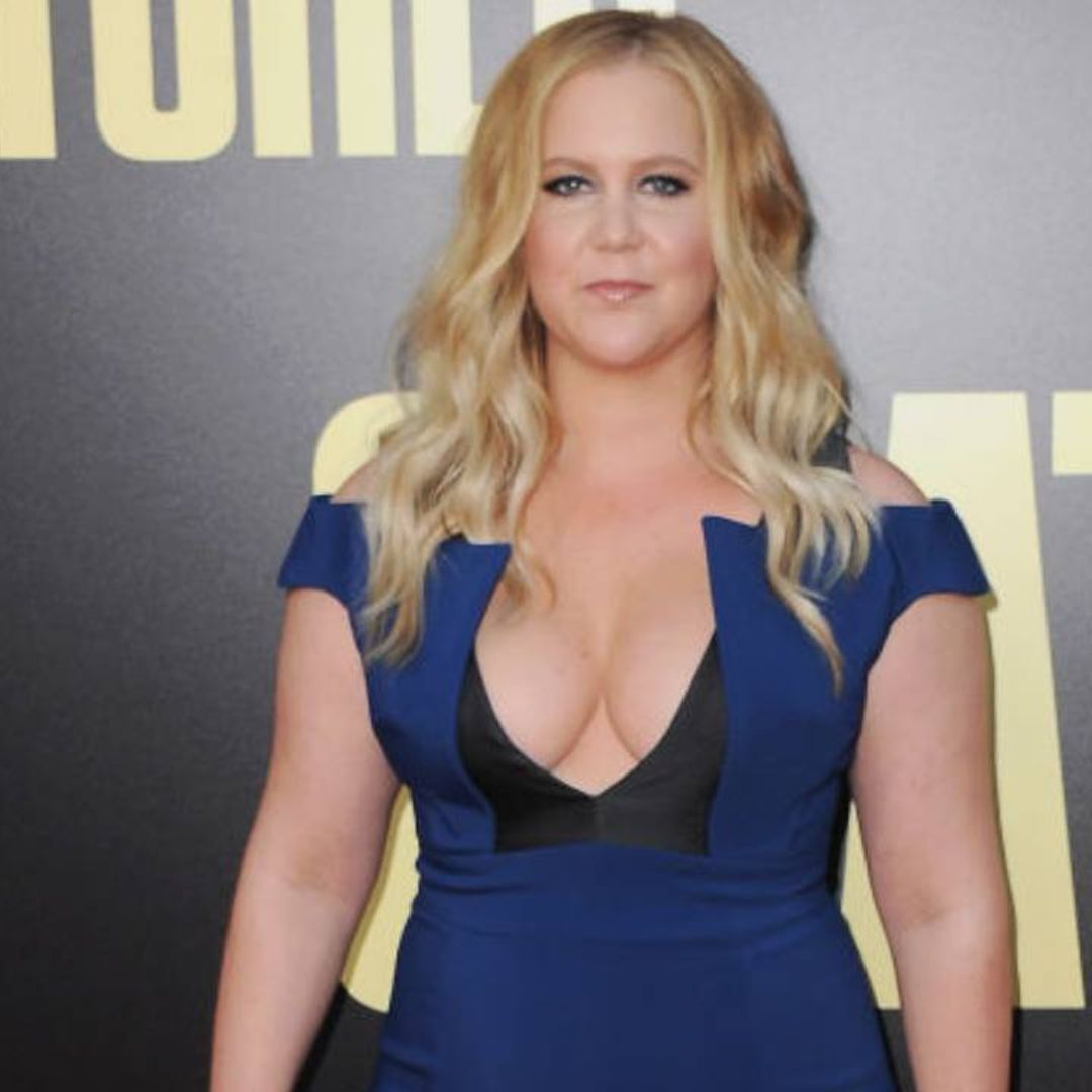Amy Schumer shares emotional post posing in a black swimsuit as she admits 'I feel good'