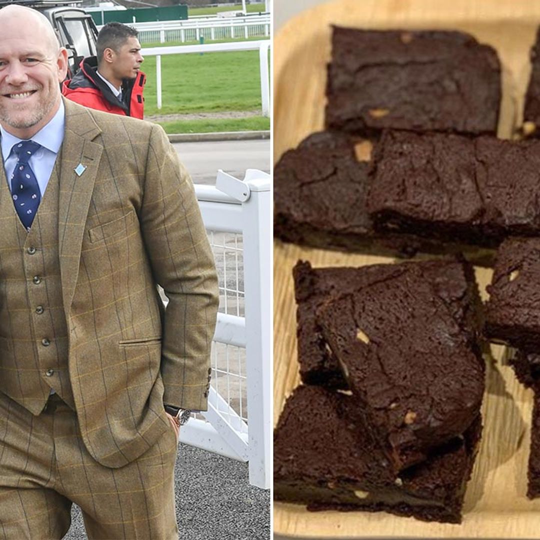 Mike Tindall impresses fans with his delicious homemade brownies