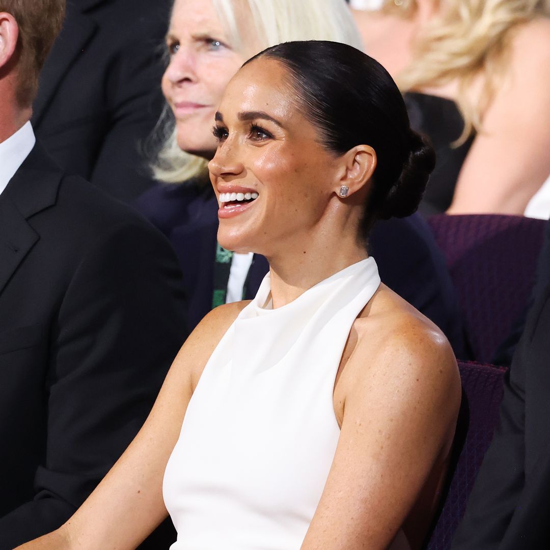 Meghan Markle shows off sculpted shoulders in cut-out dress in new Netflix series