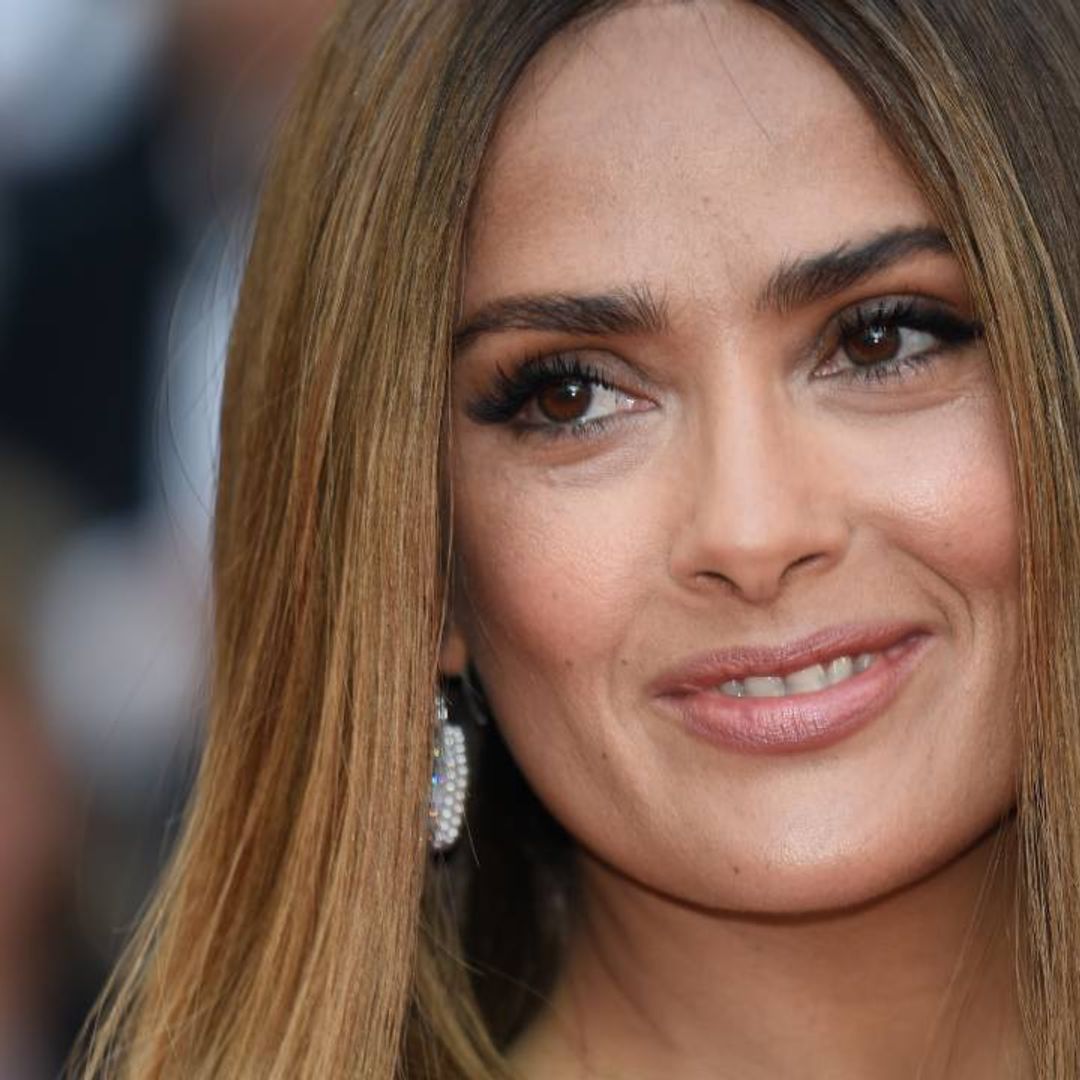 Salma Hayek wows with stunning beach selfie during family holiday