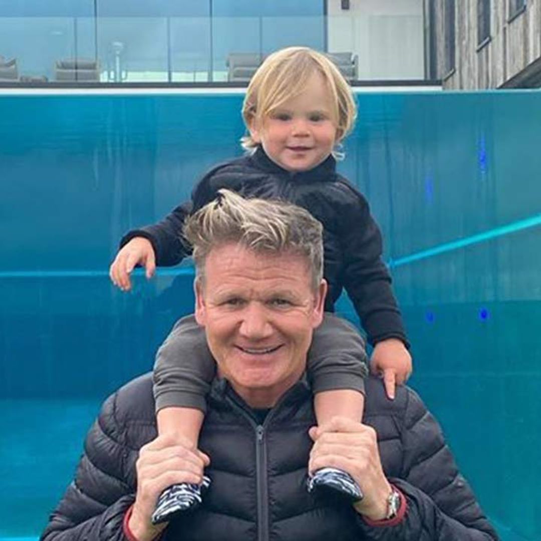 Gordon Ramsay's swimming pool is the biggest we've ever seen