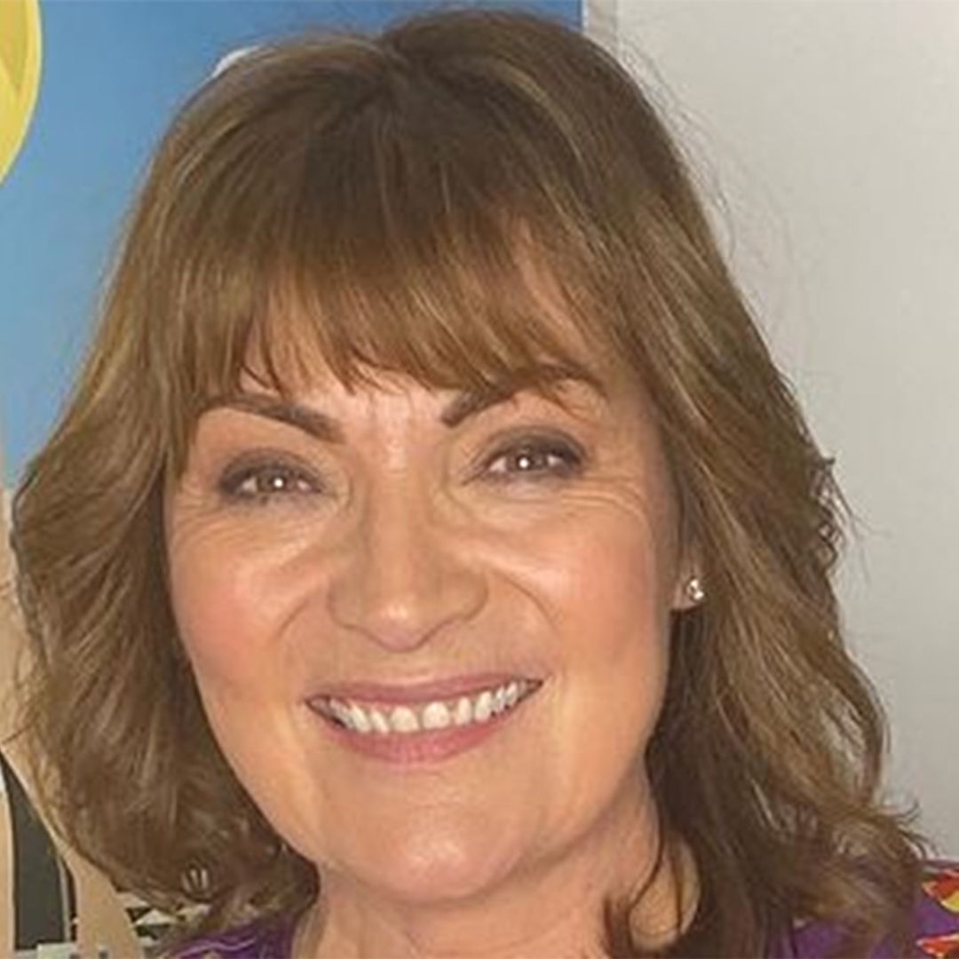 Lorraine Kelly's beautiful sparkly jumper features the sweetest message