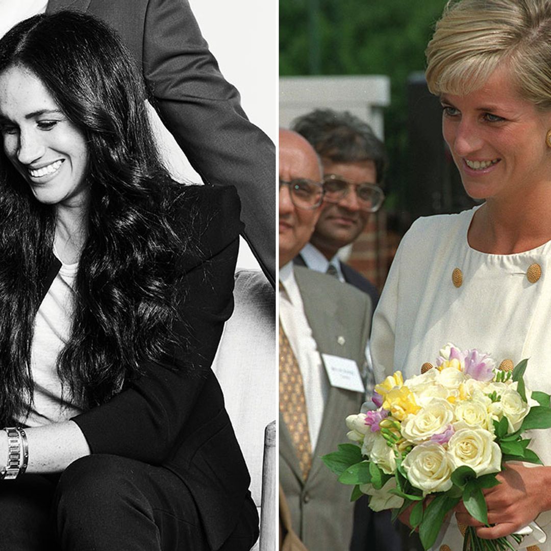 Meghan Markle's sweet nod to Princess Diana in stunning new portrait revealed