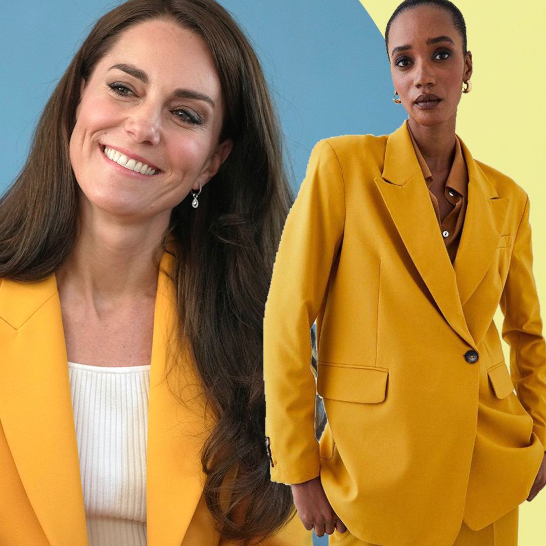 6 yellow blazers to shop if you want to channel Princess Kate this summer
