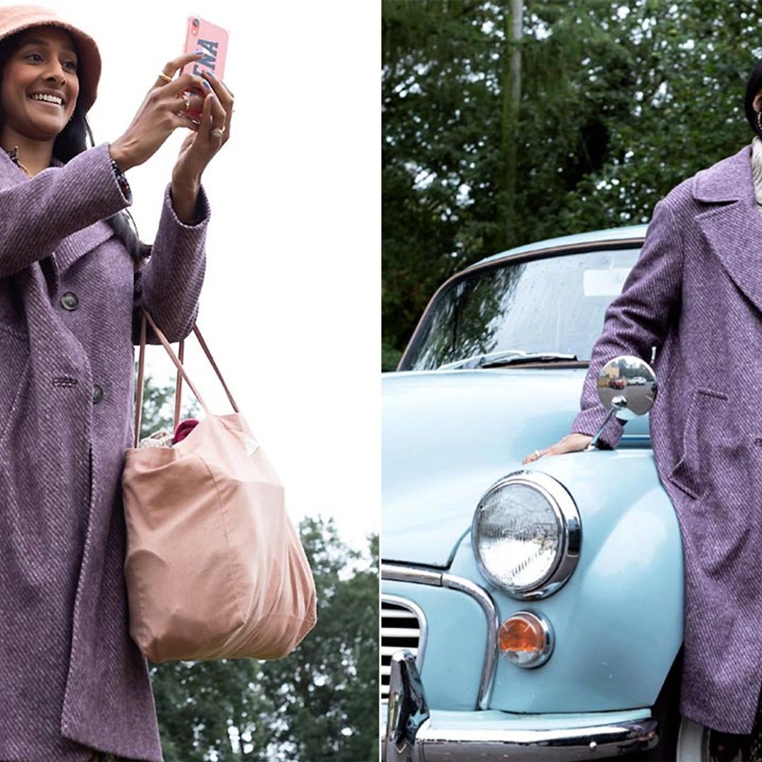 Marks & Spencer has unveiled a new lilac coat and Instagram fans are going wild