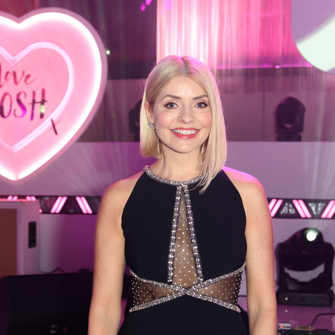 Holly Willoughby makes a comeback in figure-enhancing dress and hair transformation