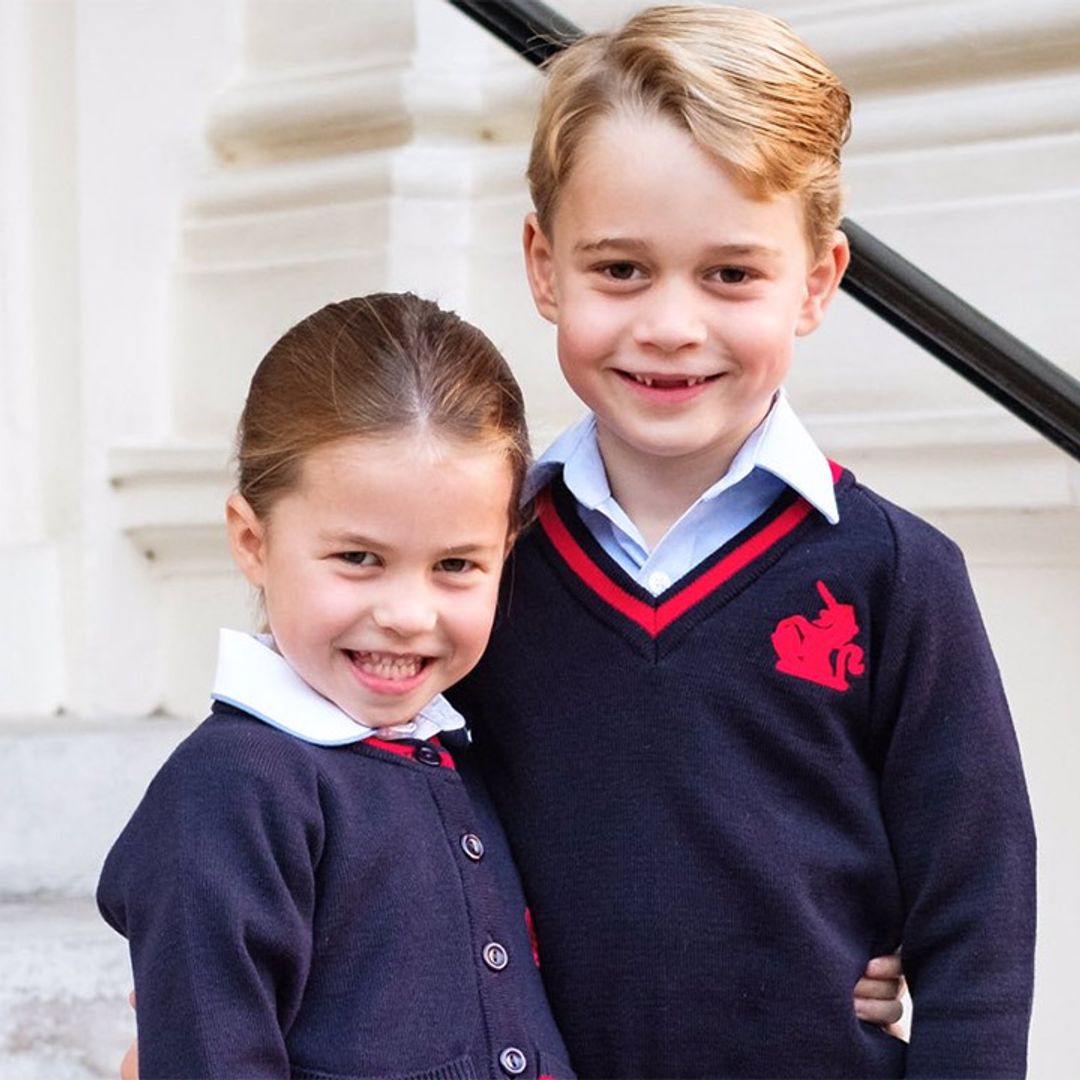 Prince William and Kate Middleton share official photo from Princess Charlotte's first day of school