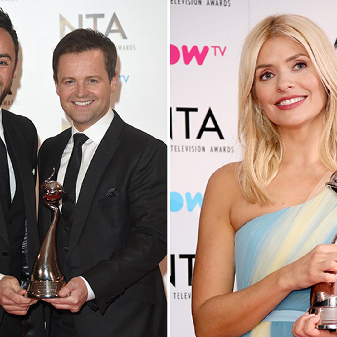 Ant and Dec to go head-to-head with Holly Willoughby for best presenter at NTAs