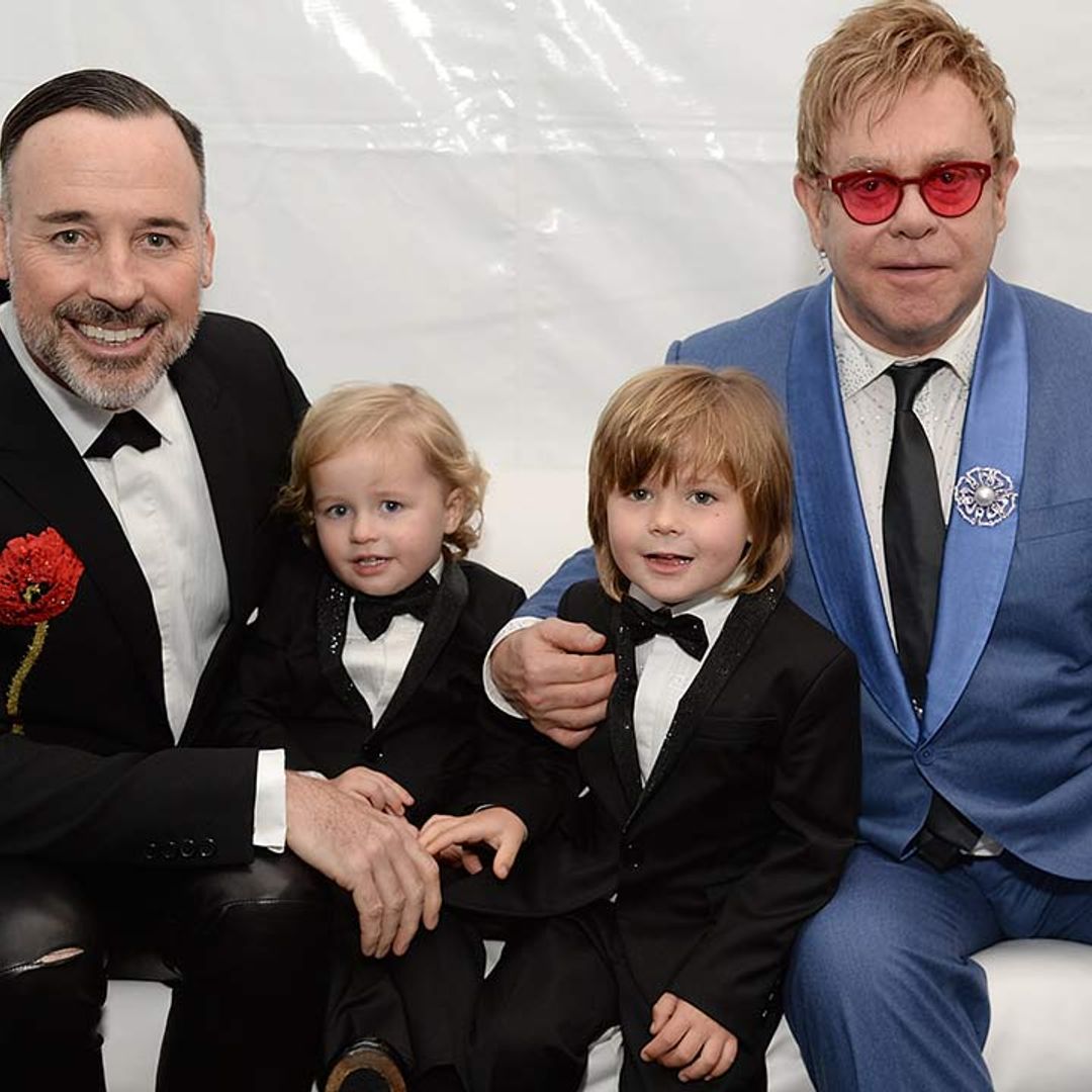 Elton John’s fans spot hilarious detail in photo with sons