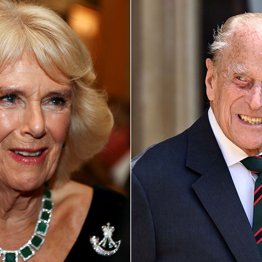 Duchess of Cornwall pays tribute to 'much-missed' father-in-law Prince Philip at glamorous dinner