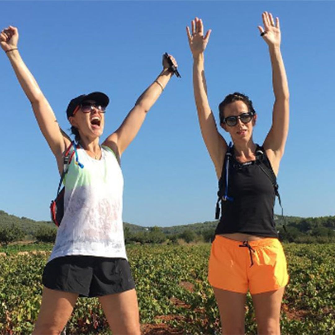 Emma Willis wows at boot camp as she ups her fitness game