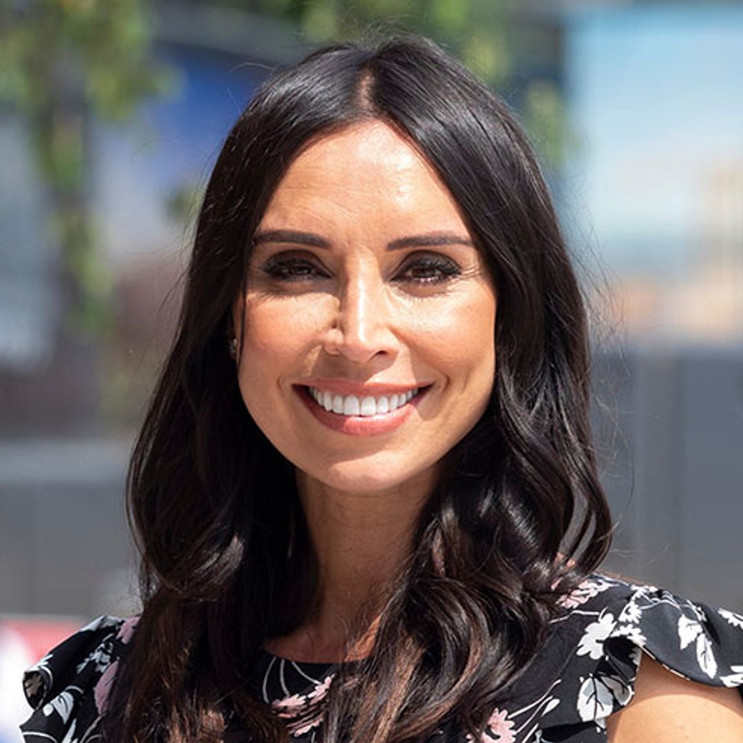 Christine Lampard's red polka-dot Oasis dress is giving us major outfit goals