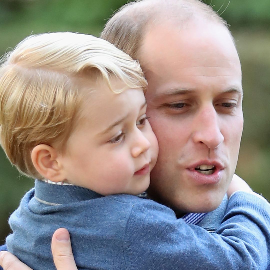 Prince George wears adorable Converse trainers in sweet new photo
