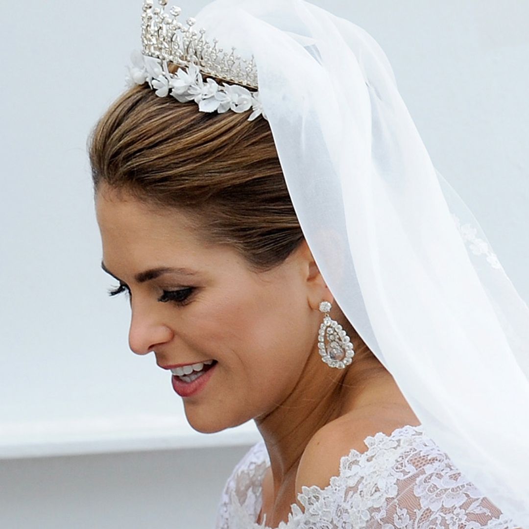 Princess Madeleine's second wedding dress belonged to another royal