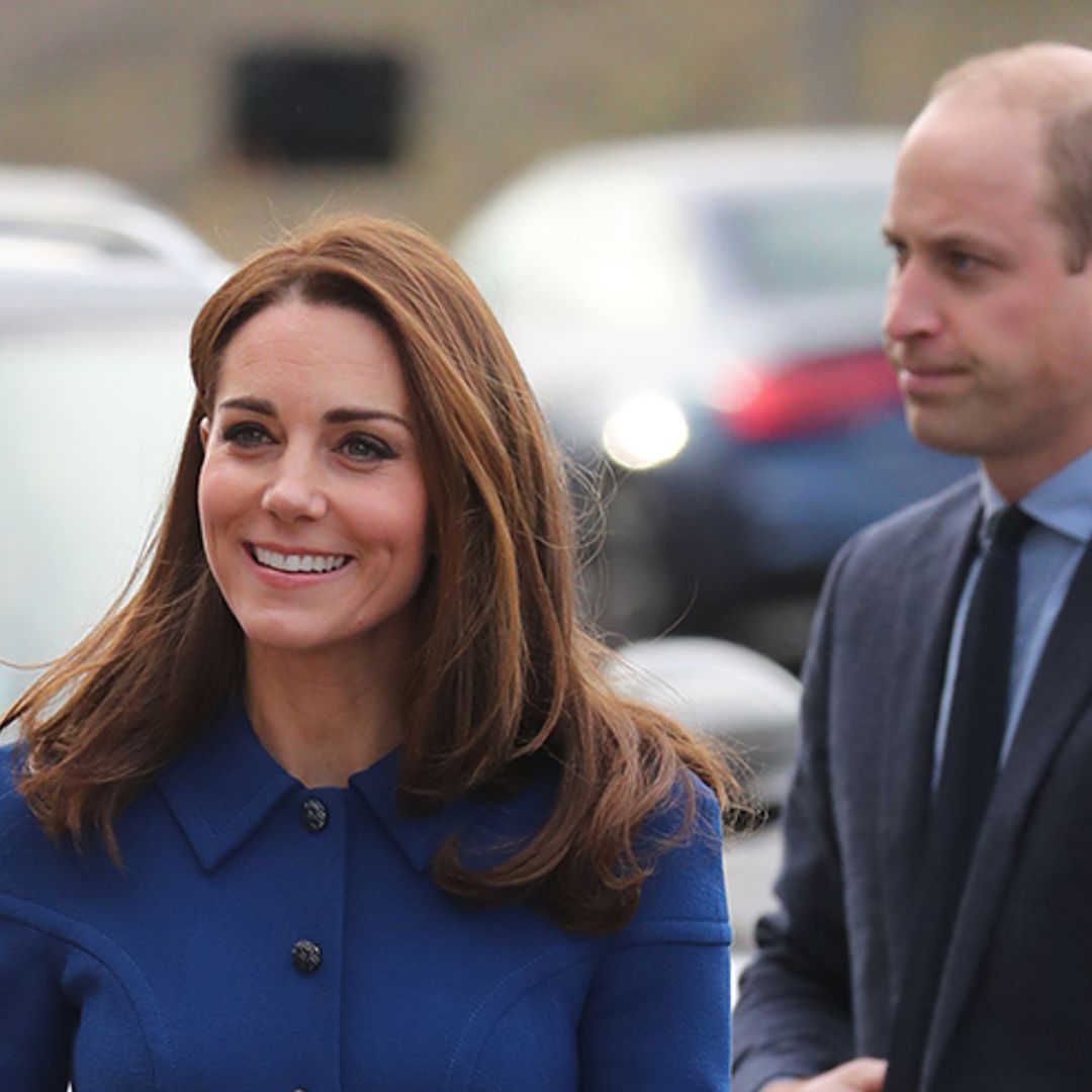 Prince William and Kate Middleton visit South Yorkshire on Prince Charles' 70th birthday