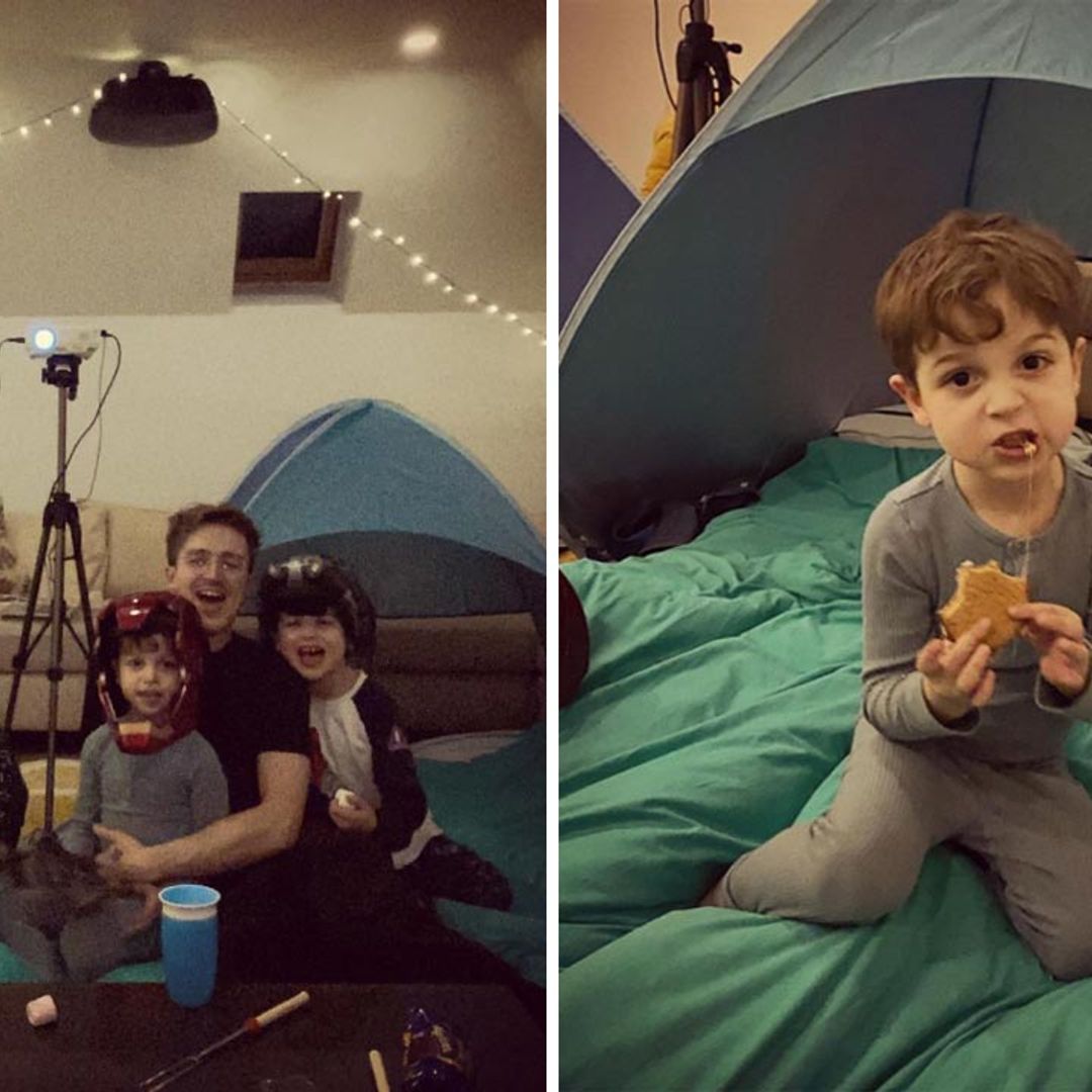 Giovanna and Tom Fletcher throw epic home camping birthday party – and it’s so easy to copy
