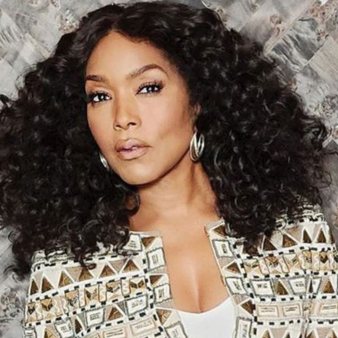 Angela Bassett looks out of this world in daring leather pants