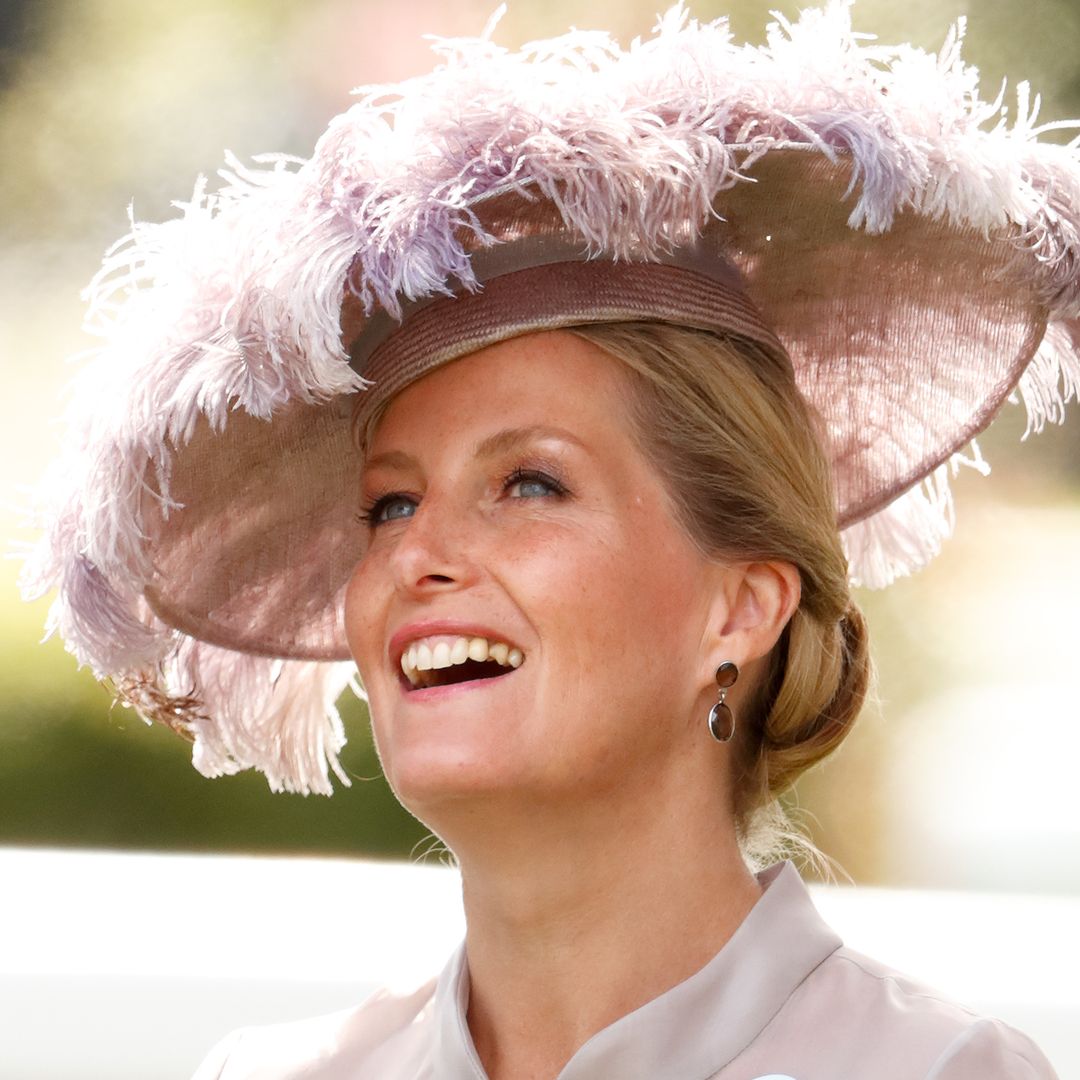 Duchess Sophie is all smiles in striking new 60th birthday portrait ...