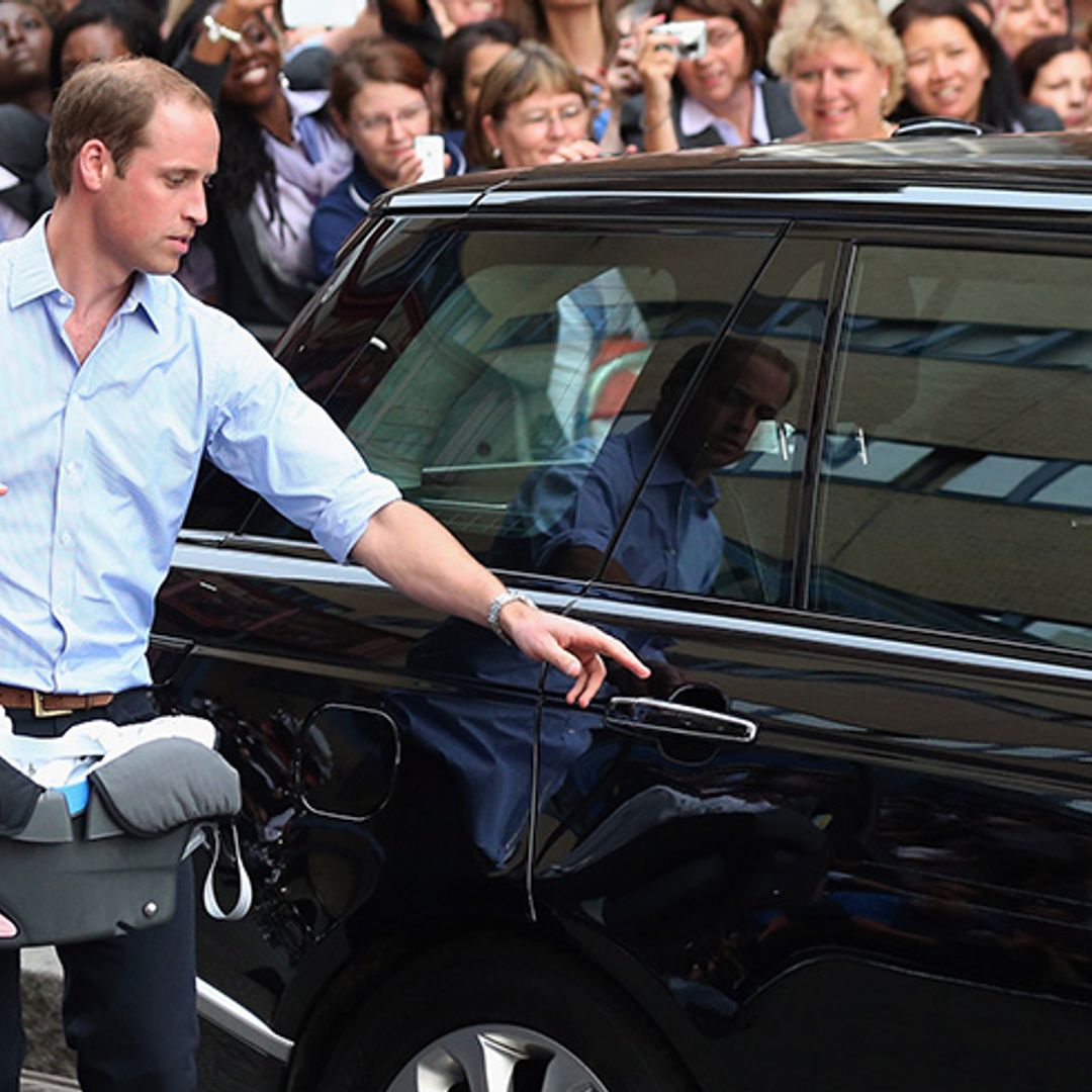 The car that Prince William and Kate used to take Prince George home is being auctioned – how to bid