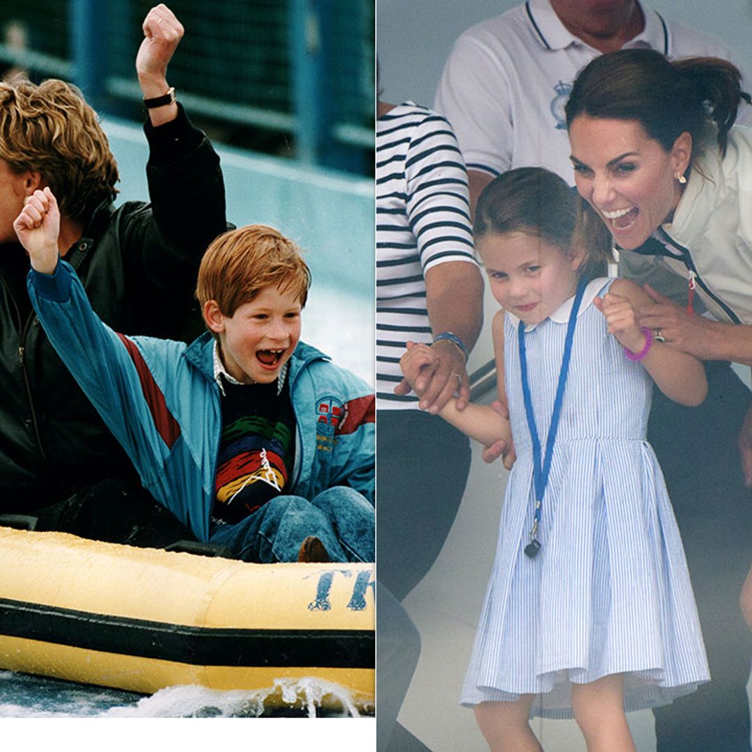Adorable photos show Kate Middleton and Princess Diana's similar parenting style