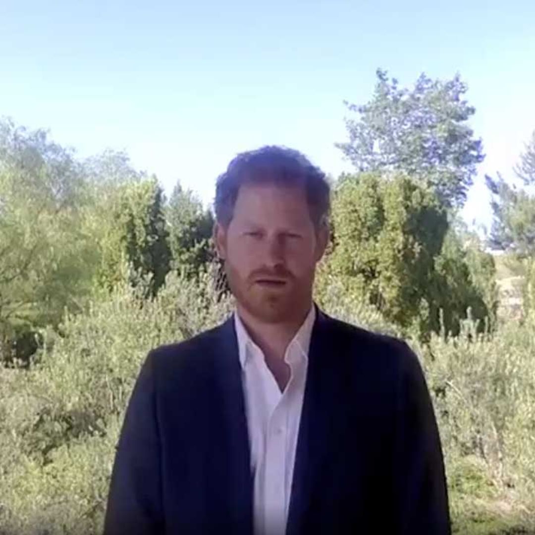 Prince Harry shares poignant video message from leafy LA garden