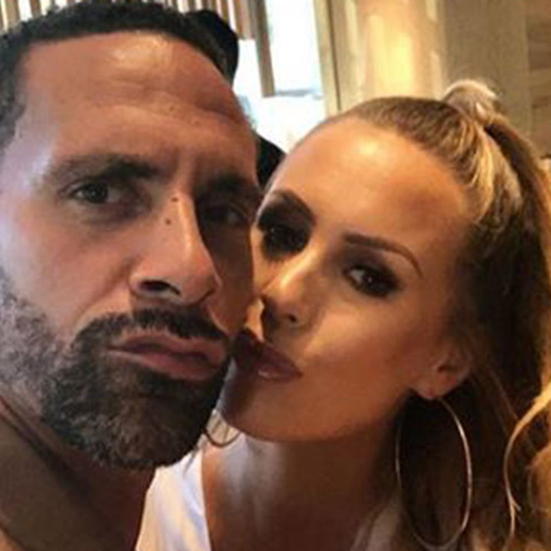 Kate Wright pokes fun at fiancé Rio Ferdinand on his 40th birthday following their engagement