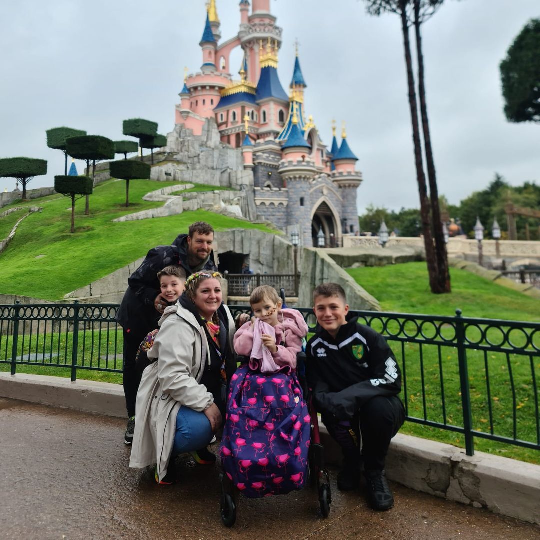 I took my brave daughter, 5, to Disneyland after her cancer diagnosis - and it was the escape from reality my family needed