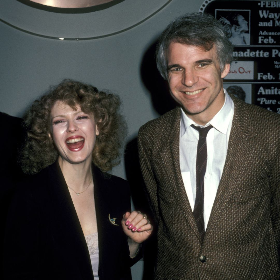 Bernadette Peters and Steve Martin during Bernadette Peters Opening at Backlot Theater in Los Angeles, California, United States