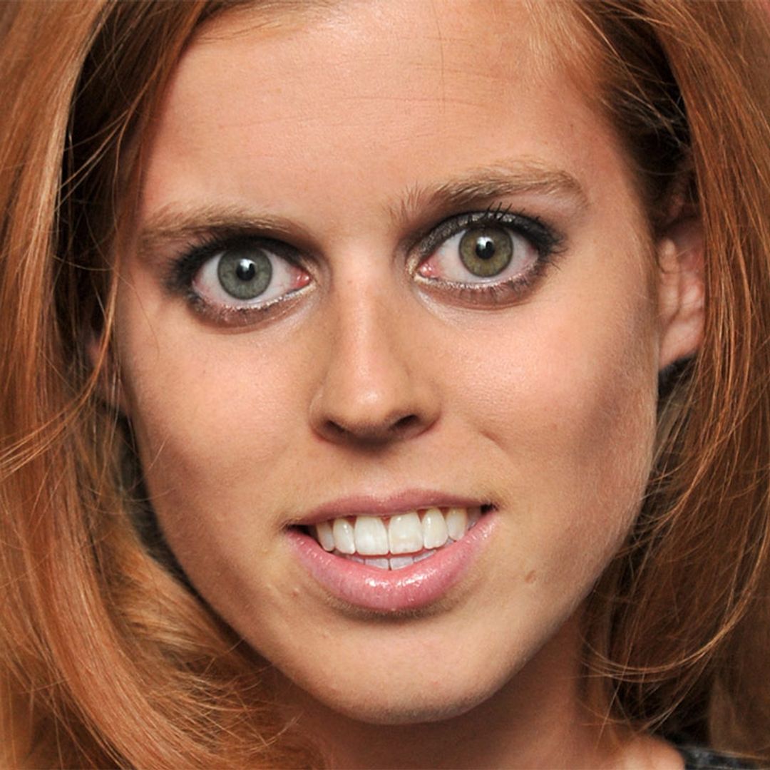 Princess Beatrice is the epitome of jacket goals in a fancy Zara tweed number