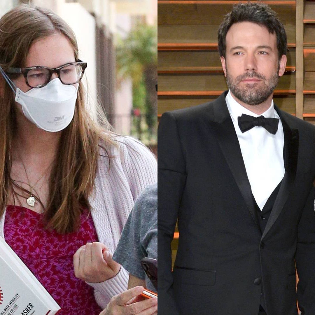 Violet Affleck, 18, reveals why she wears a mask during passionate speech