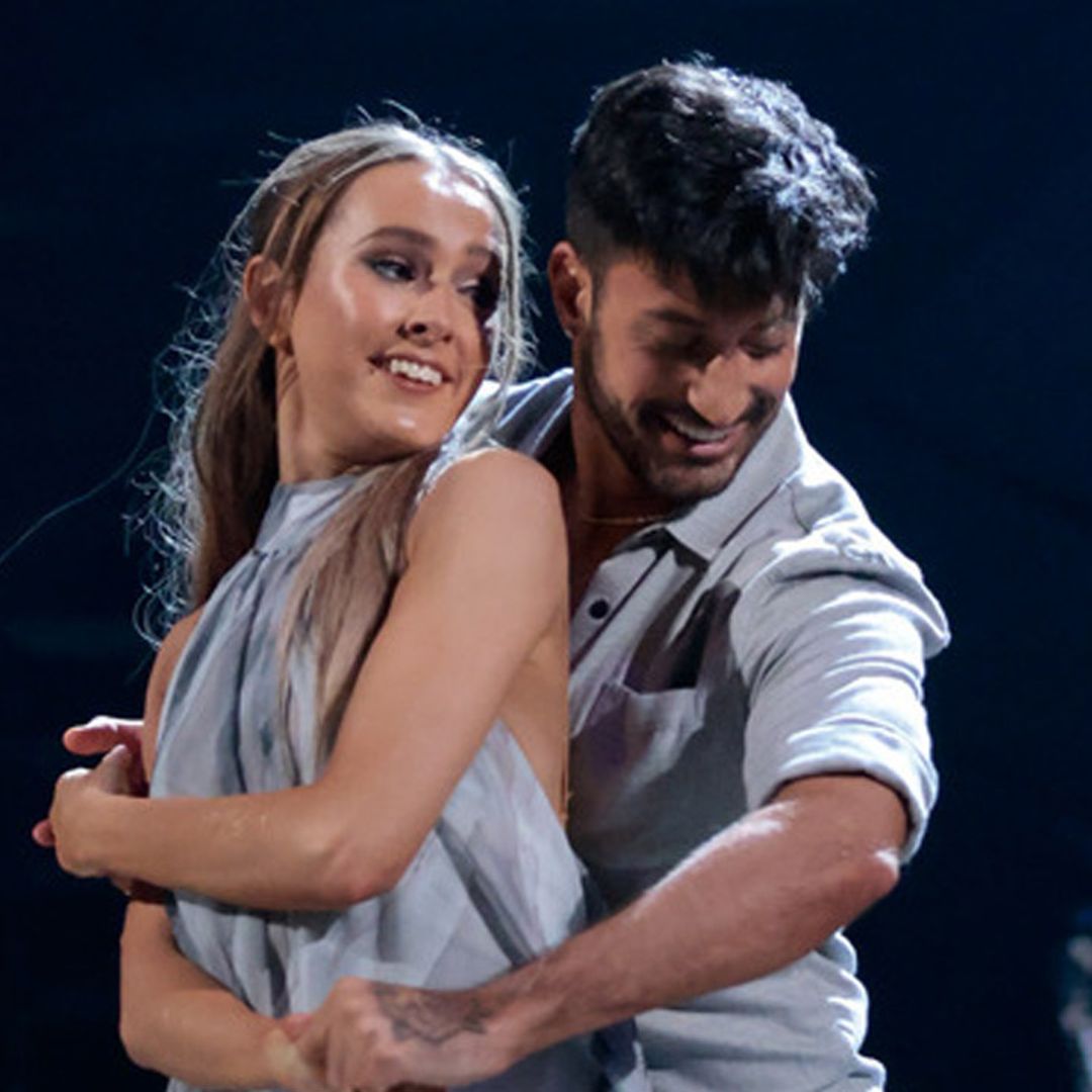 Rose Ayling-Ellis looks angelical next to Giovanni Pernice in dreamy chiffon dress