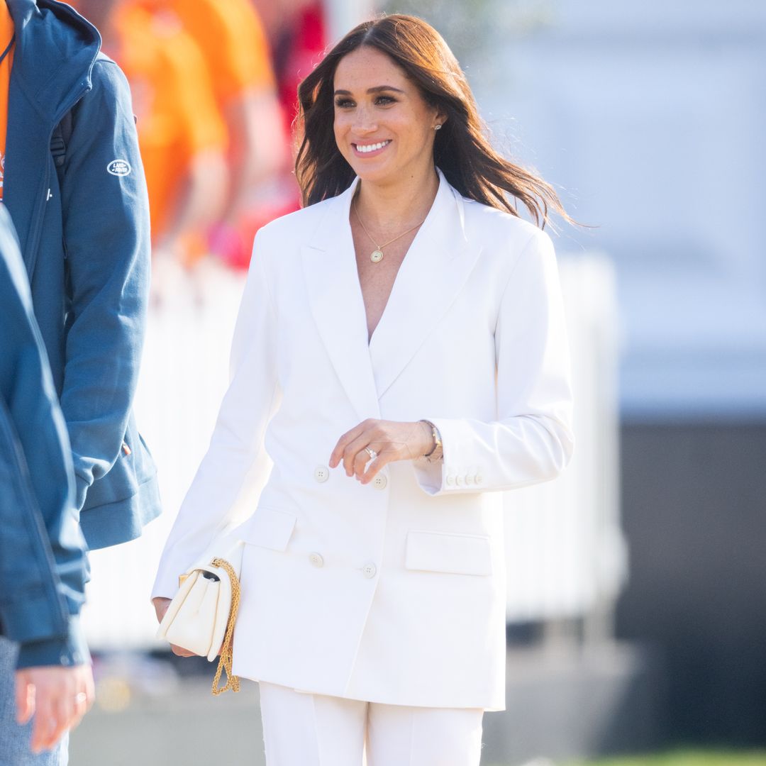 Meghan Markle's hot pink lipstick is double-take worthy