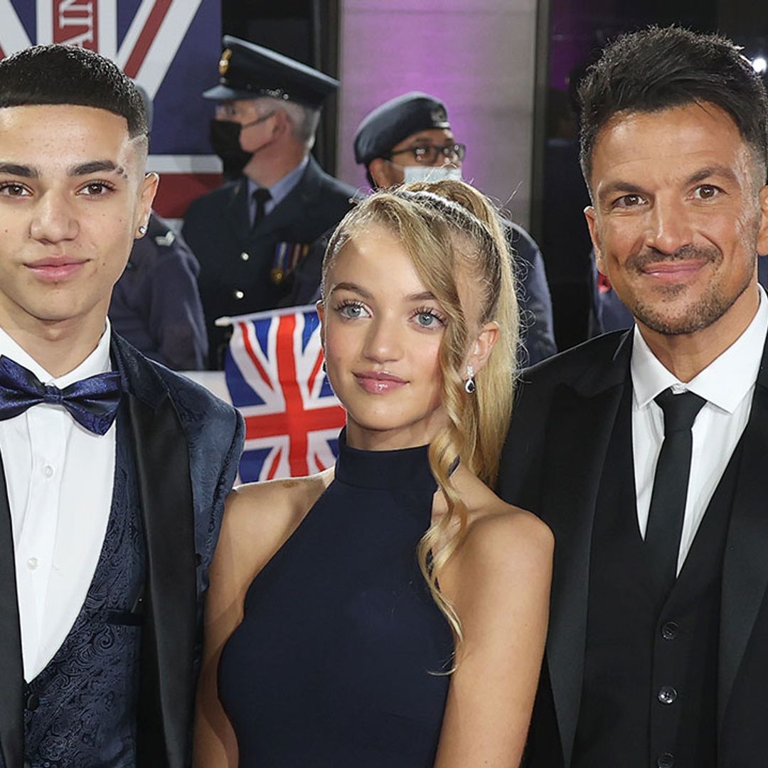 Peter Andre's daughter Princess reacts to mum Katie Price's tribute following rehab stint