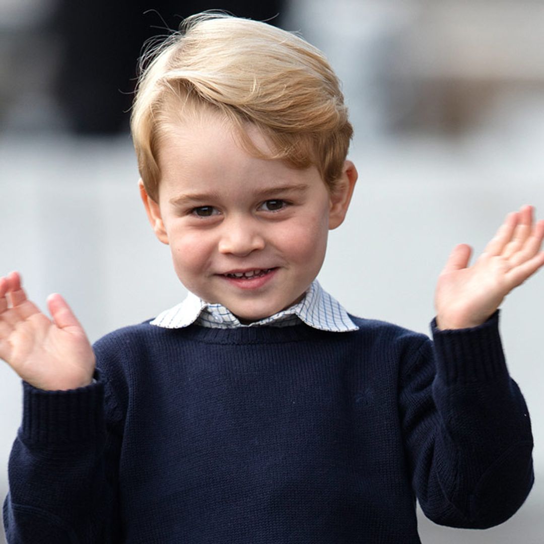 Prince George's children's book in sweet snap with Duke of Edinburgh REVEALED