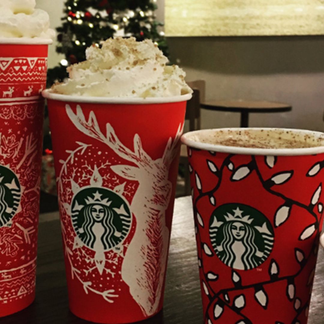 The Starbucks Christmas red cups are back – see the range!