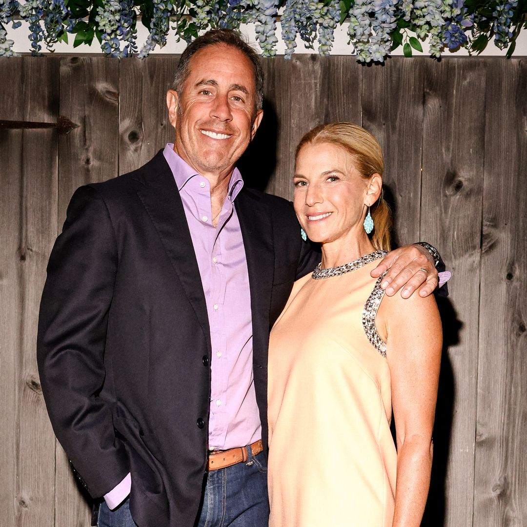 Jerry Seinfeld and rarely-seen kids reveal matching smiles in new family photos at star-studded event