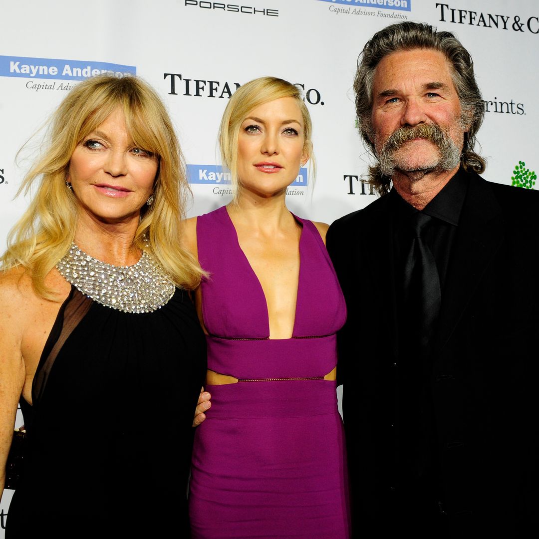 Goldie Kawn and Kurt Russell step out to show support for Kate Hudson during star-studded album release party