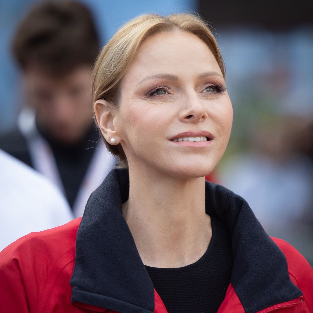 Princess Charlene goes full action hero with flare gun