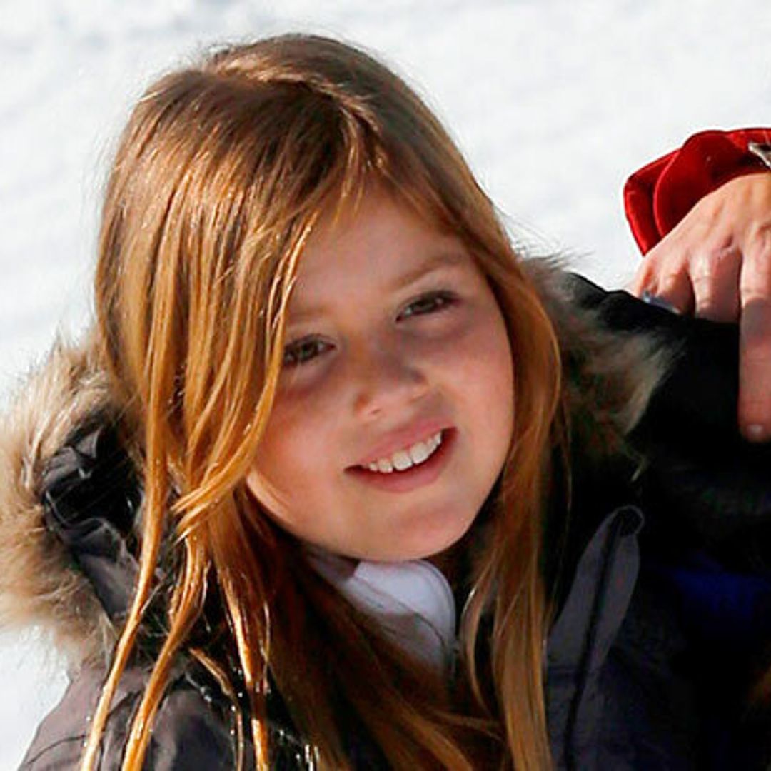 Princess Alexia of the Netherlands recovering from skiing accident