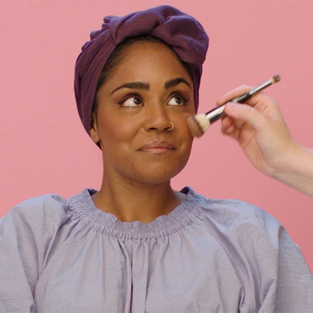 Baking star Nadiya Hussain's secret to glowy makeup 