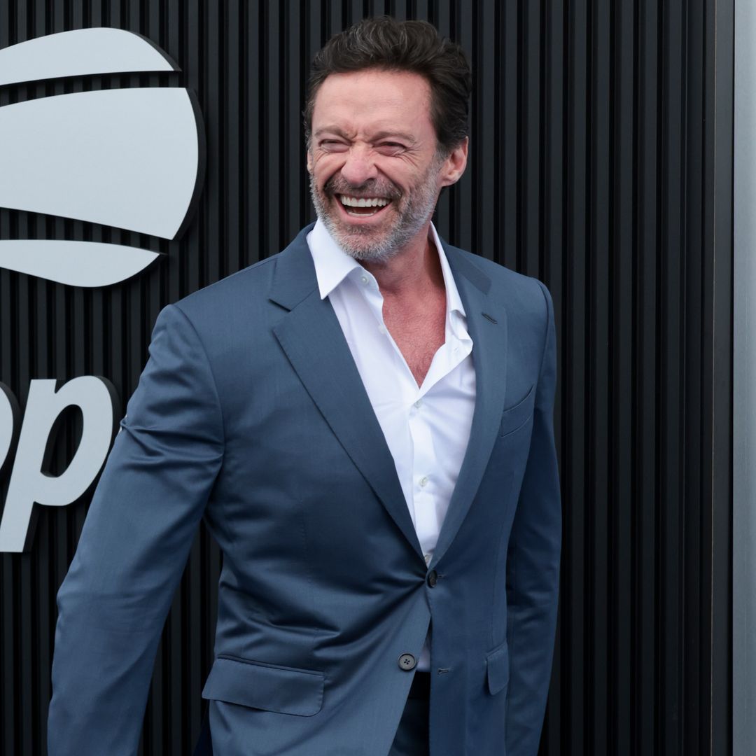 Hugh Jackman turns heads with striking appearance at US open as he celebrates major milestone