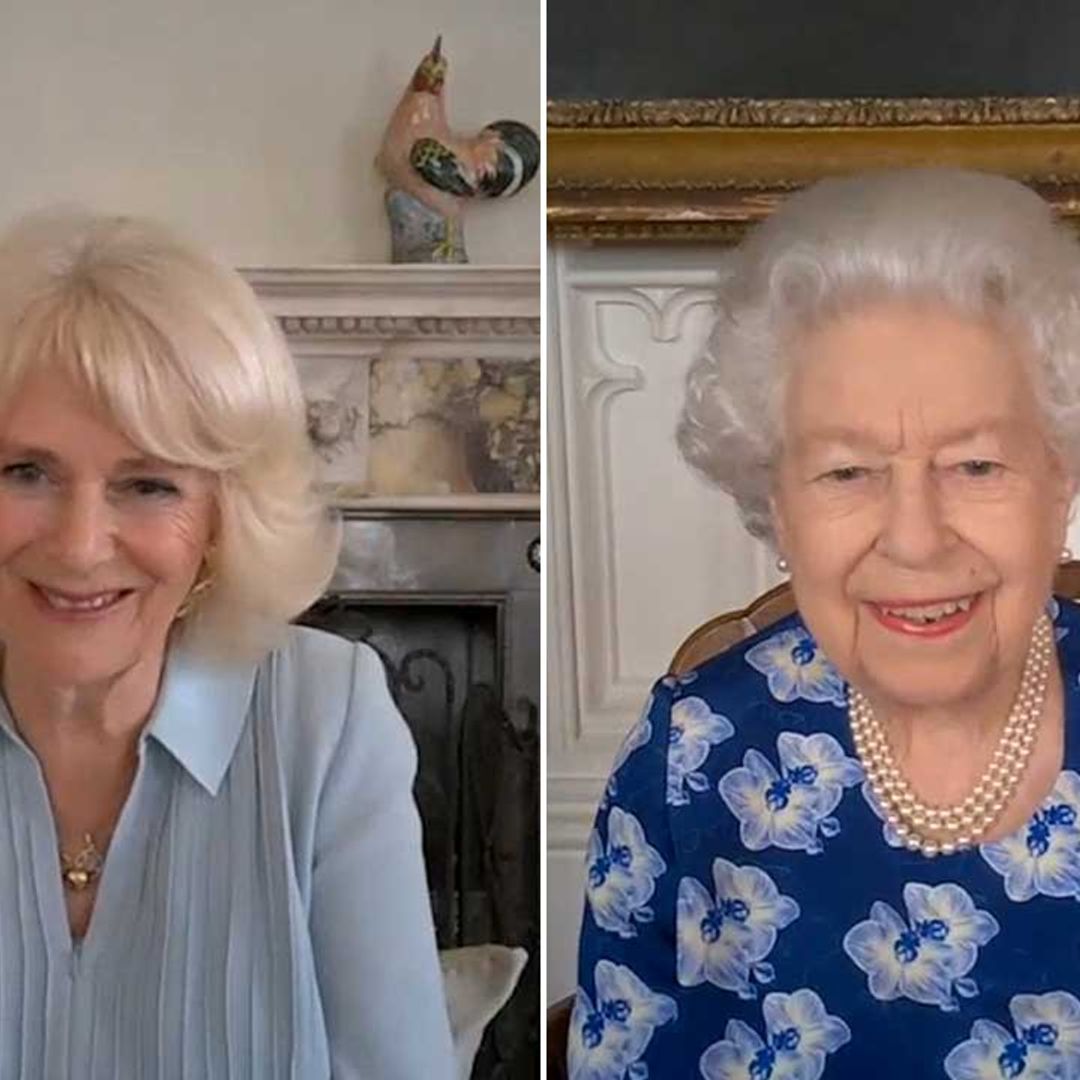 The Queen joins Duchess of Cornwall for heartwarming call to volunteers