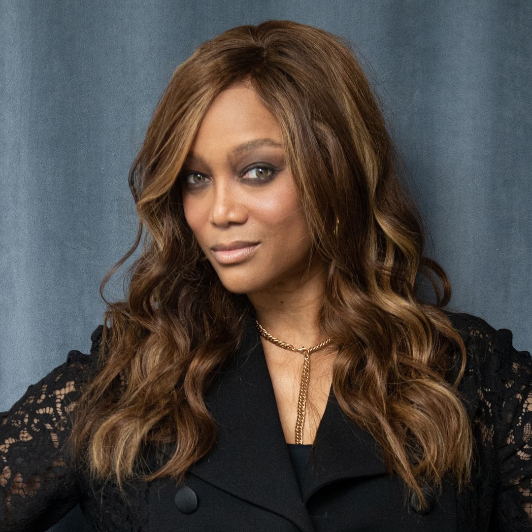 Tyra Banks sparks reaction with bare-faced selfies in a robe days before 50th birthday