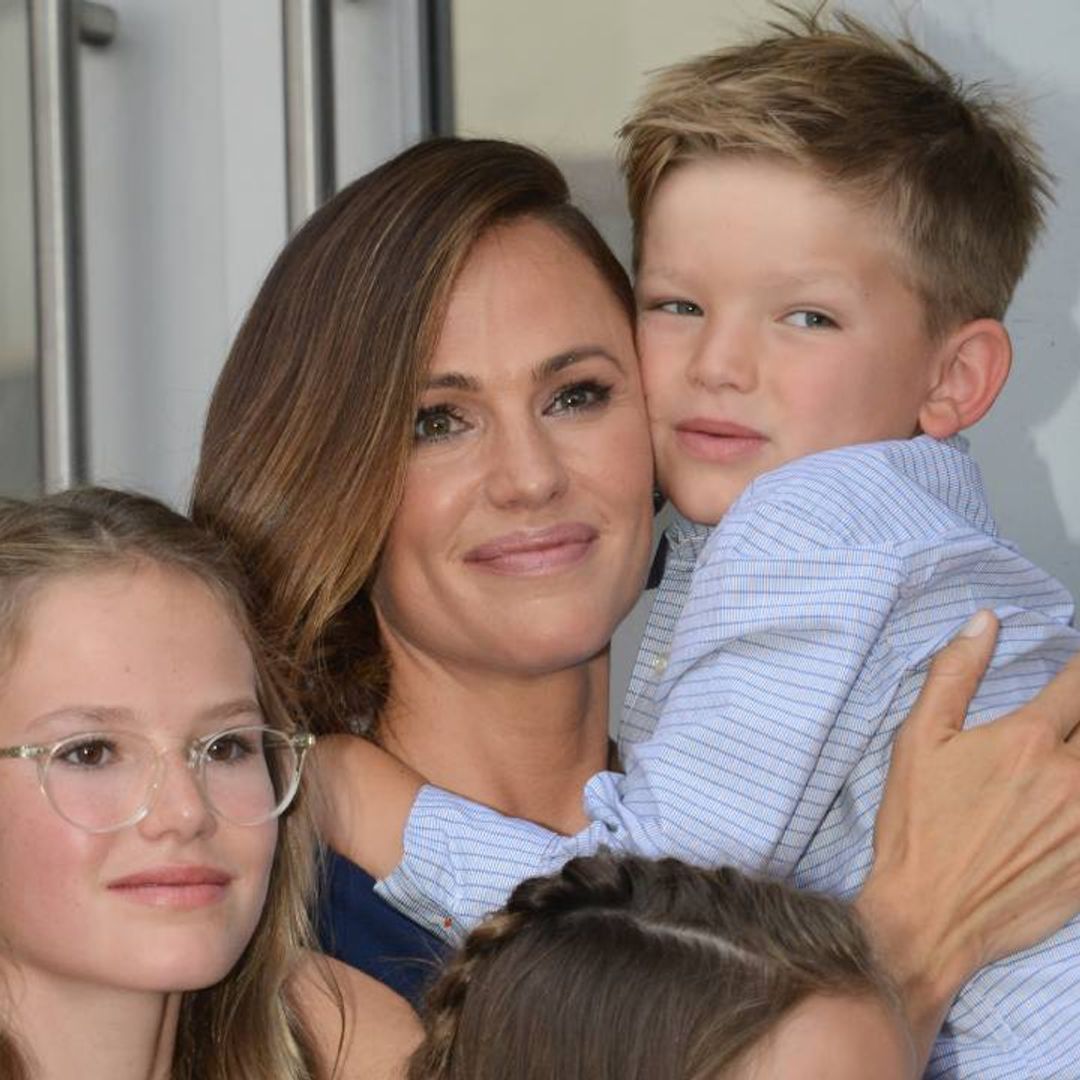 Jennifer Garner gets emotional in front of her children during family outing