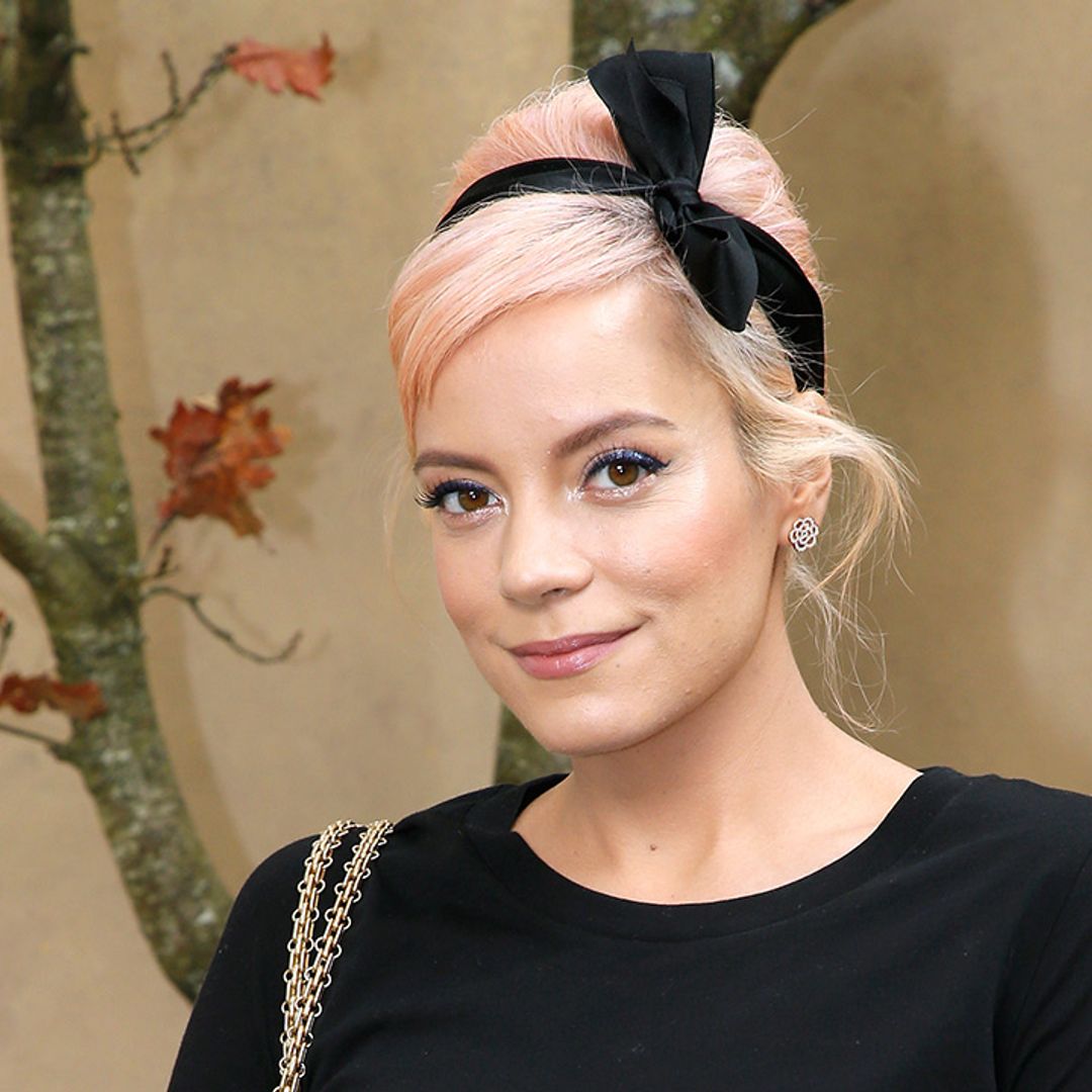 Lily Allen shares a very rare photo of her two children, Marnie and Ethel