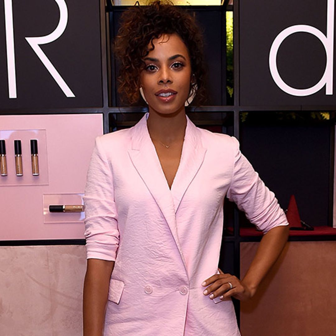 You'll never guess where Rochelle Humes' pink suit is from? Spoiler: It's a STEAL.