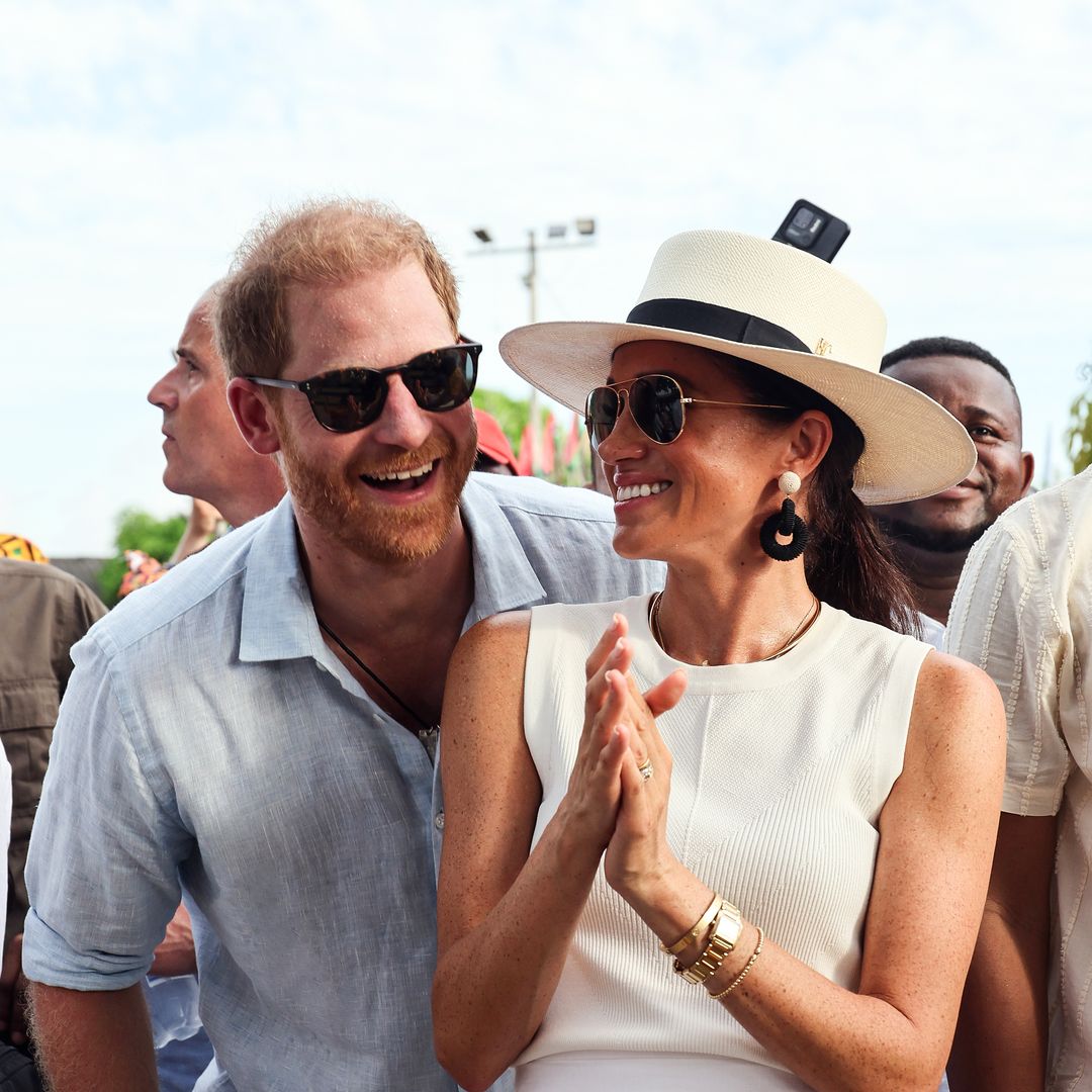 Meghan Markle's style is a spectacle in colorful sequins on final day in Colombia