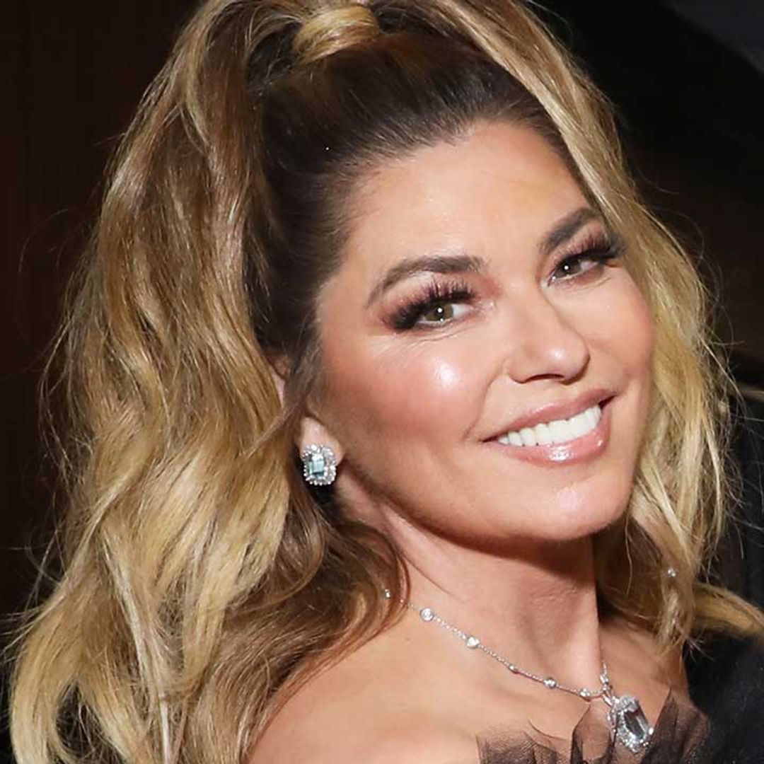 Shania Twain stuns in fishnet tights – and wait 'til you see her boots