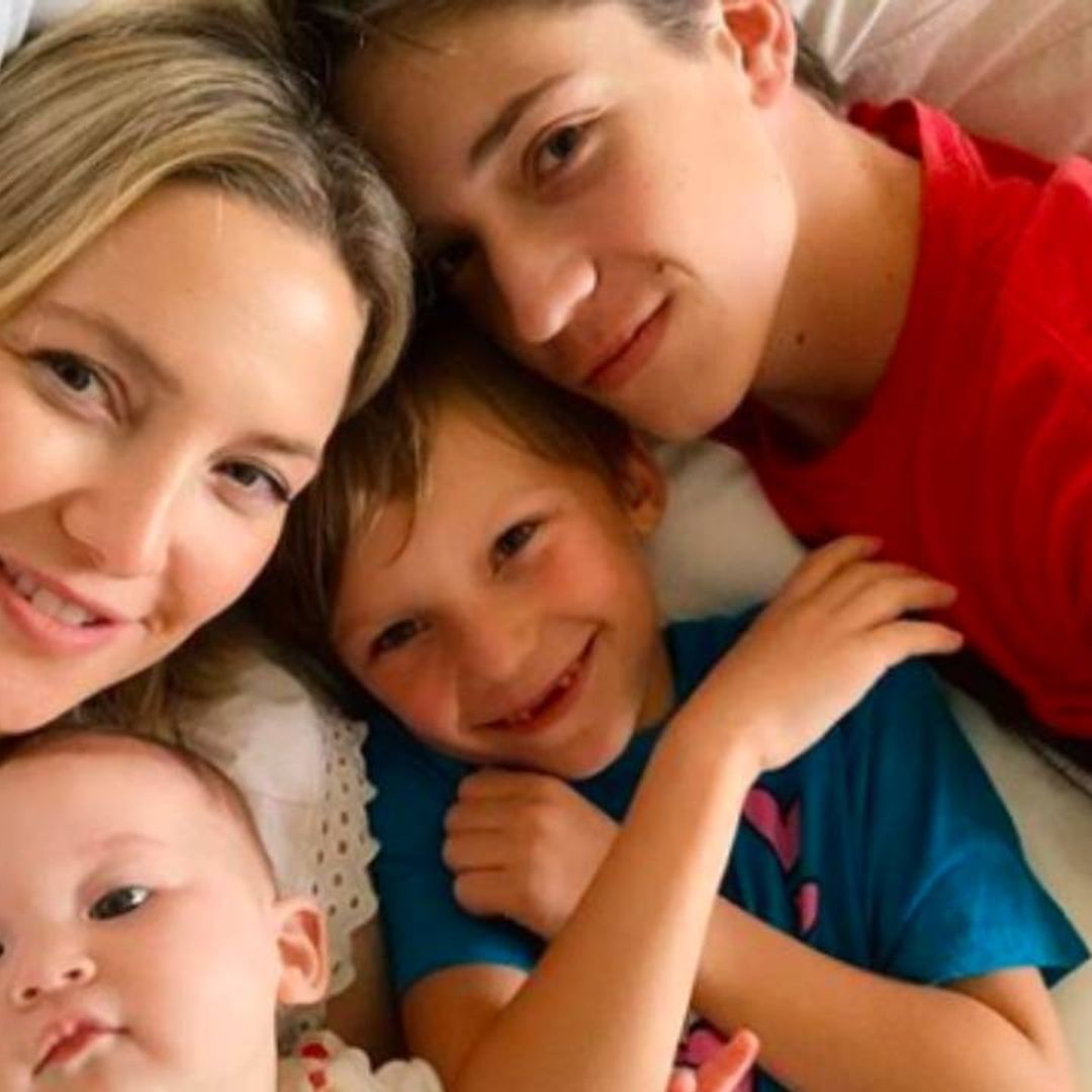 Kate Hudson's son Ryder steals the show in new video with famous mum