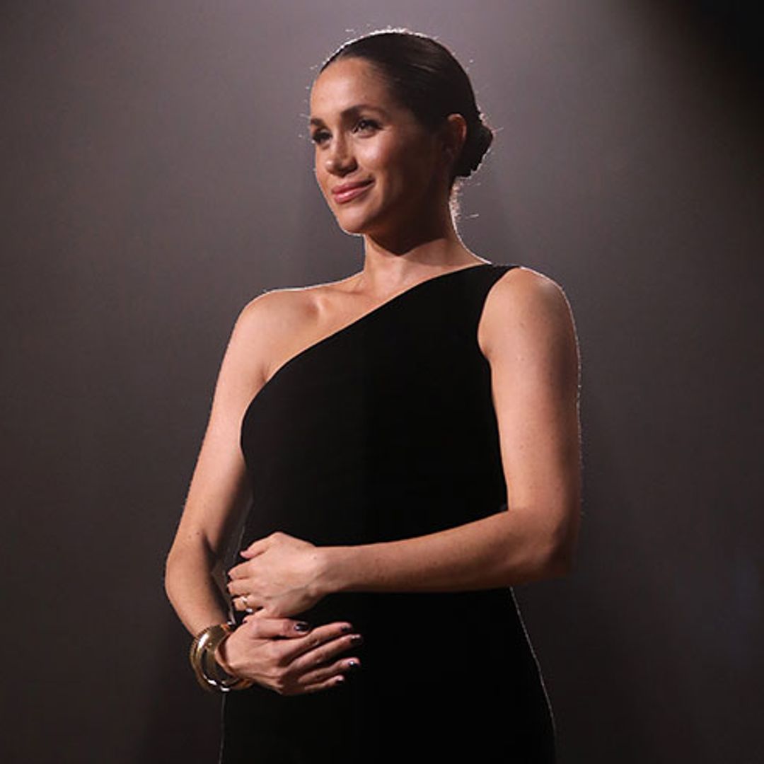 Watch the moment Meghan Markle feels her baby kick